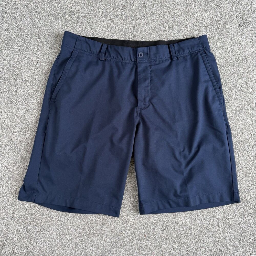 Nike Dri-Fit Flex Golf Shorts Men’s Performance Stretch Navy Blue Size 36 x10